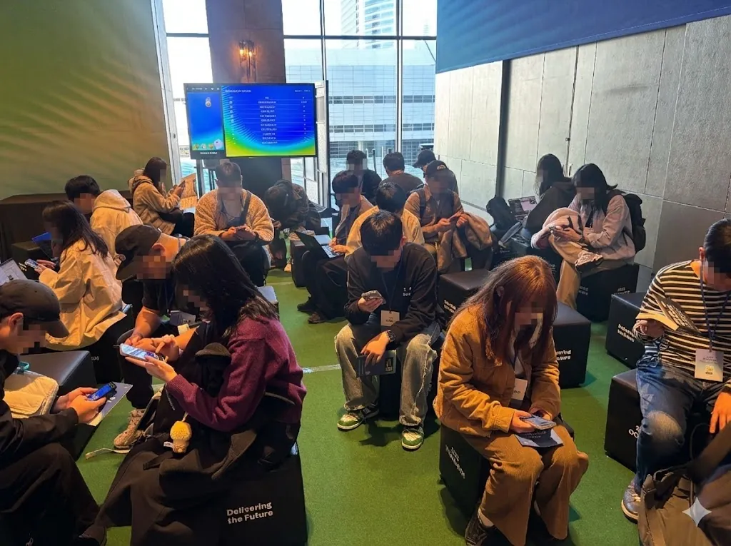 행사 당일 현장 모습